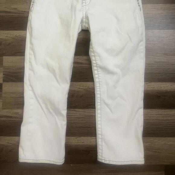 white low rise jeans mcbling y2k grunge - Picture 7 of 8